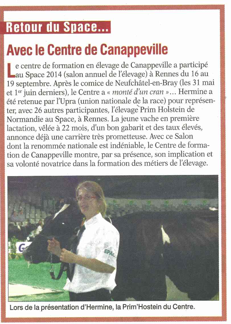 Reussir Eure agricole (25 septemebre 2014)